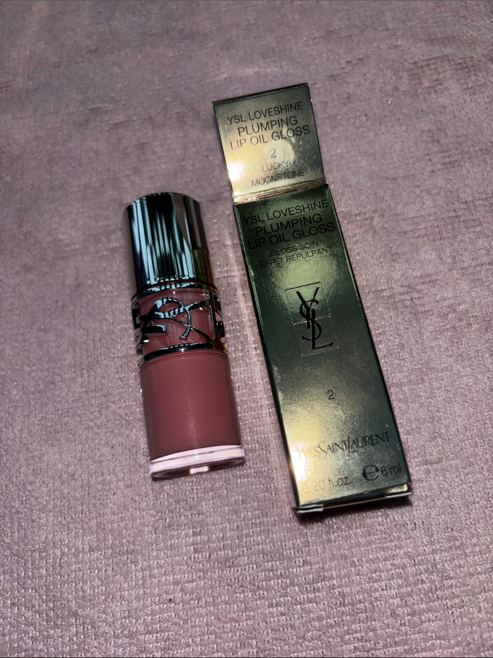 Yves Saint Laurent LoveShine Plumping Lip Oil - Mauve Rose